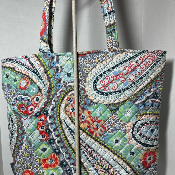 VERA BRADLEY Citrus Paisley Tote Bag - Picture 12 of 12